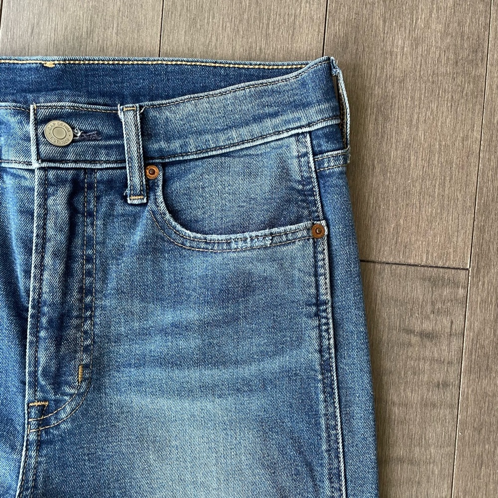 Gap vintage slim high rise jeans, medium blue, size 28 - Picture 5 of 7